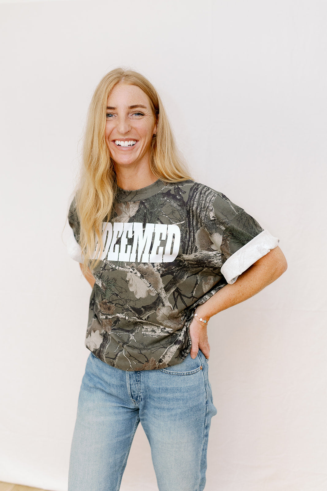 Redeemed Camo Tee