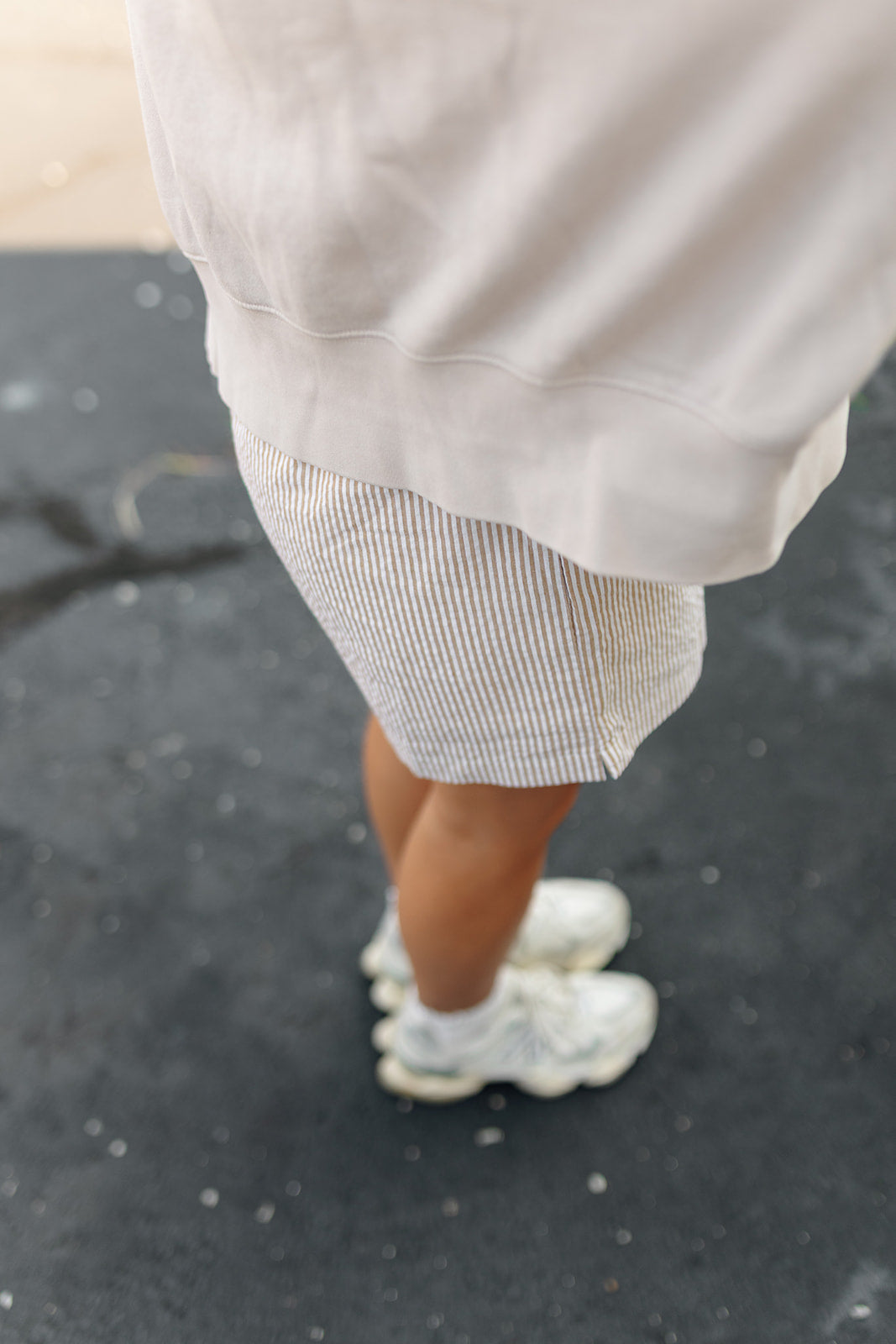August Stripe Shorts