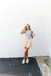 June Stripe Shorts