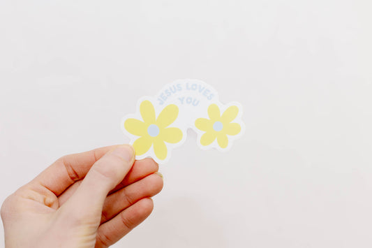 Jesus Loves You Sticker