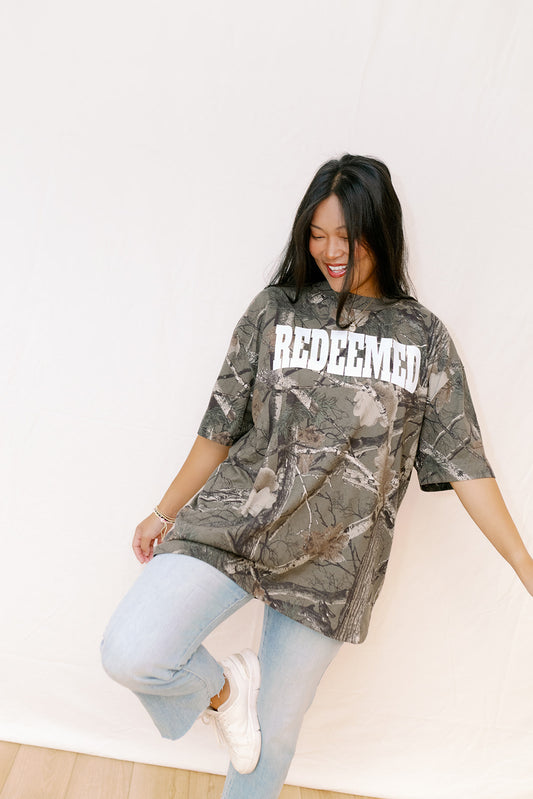 Redeemed Camo Tee