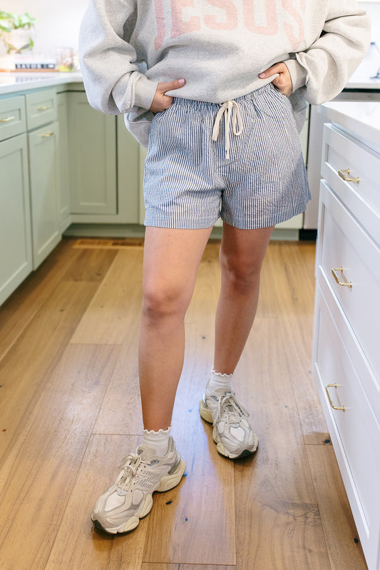 September Stripe Shorts