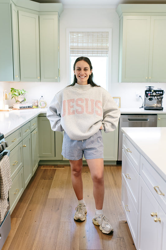 JESUS Reversible Mockneck