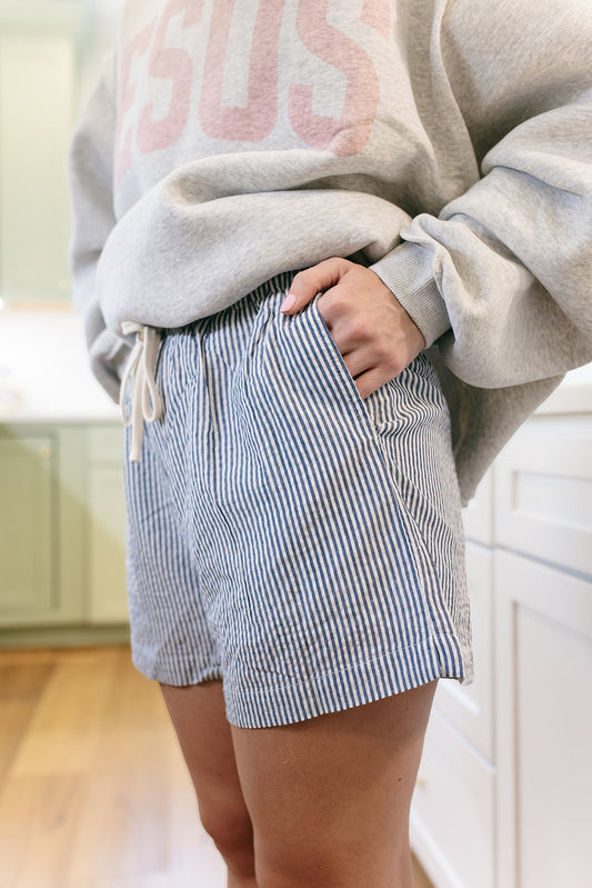 September Stripe Shorts
