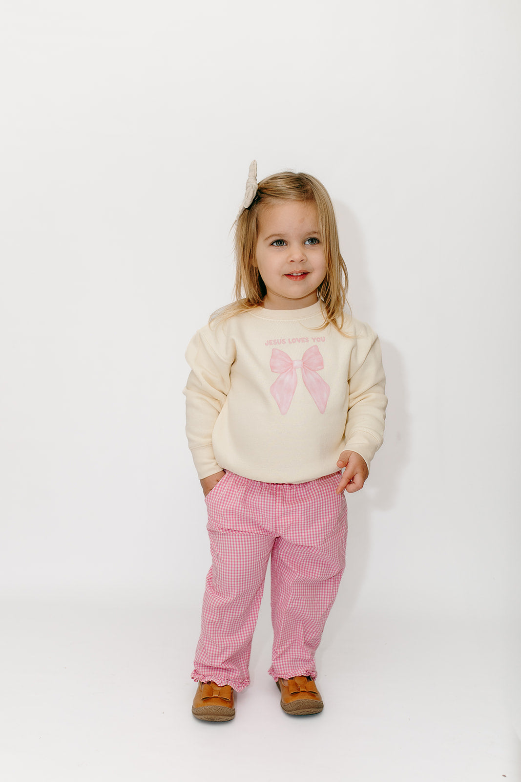 Toddler Pink Bow