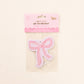 Pink Bow • Car Air Freshener