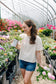 Alabaster Lily Garden Tee
