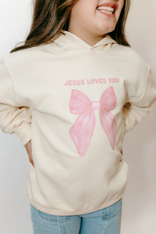 Pink Bow Hoodie