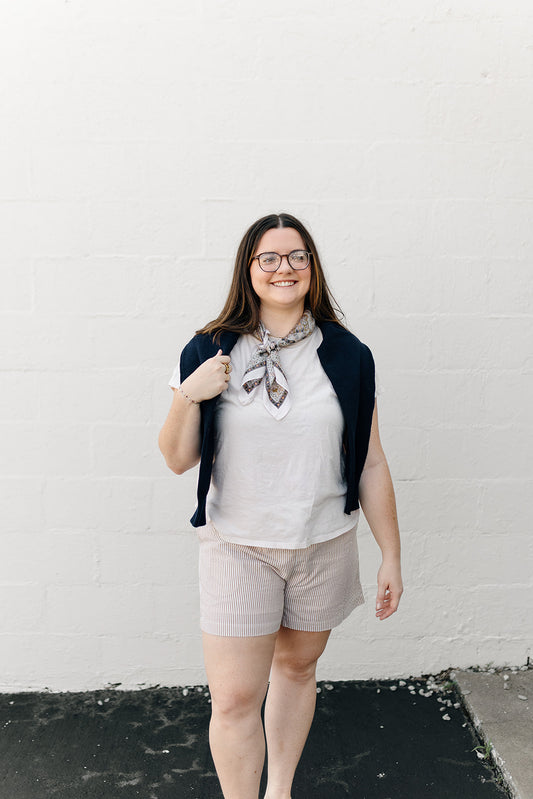 August Stripe Shorts