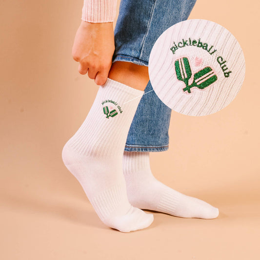 Pickleball Club • Crew Sock
