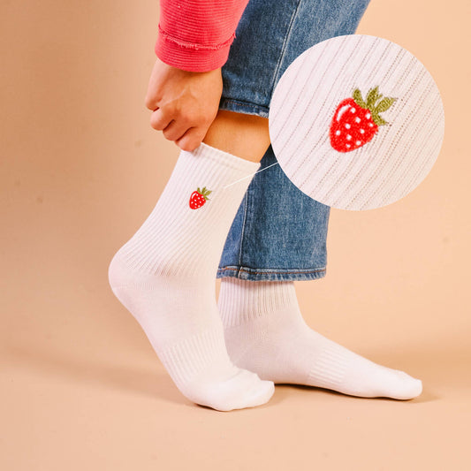 Strawberry • Crew Sock