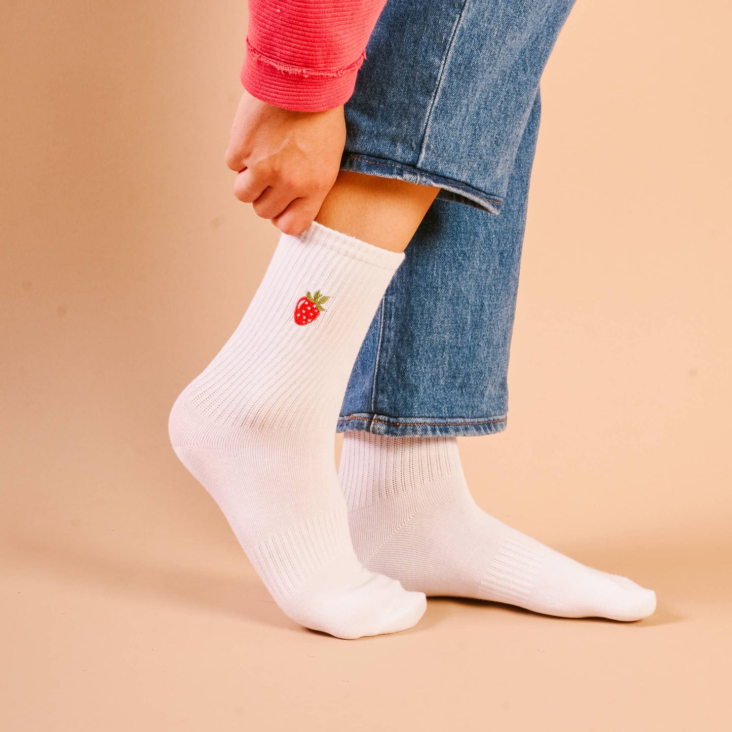 Strawberry • Crew Sock