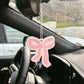 Pink Bow • Car Air Freshener